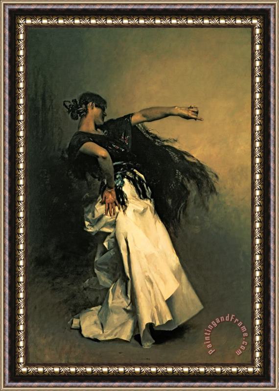 John Singer Sargent The Spanish Dancer Framed Painting