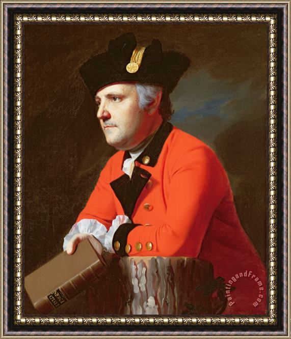 John Singleton Copley  Colonel John Montresor Framed Painting