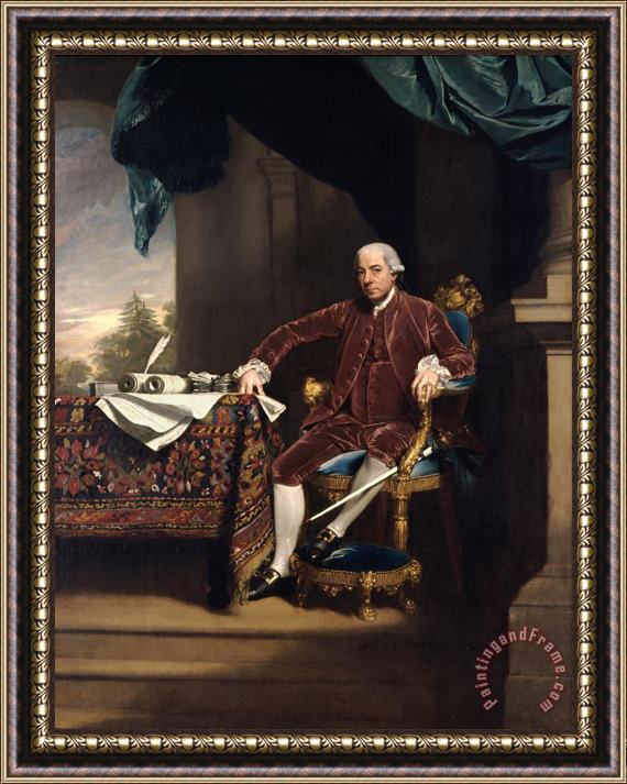 John Singleton Copley Henry Laurens Framed Painting