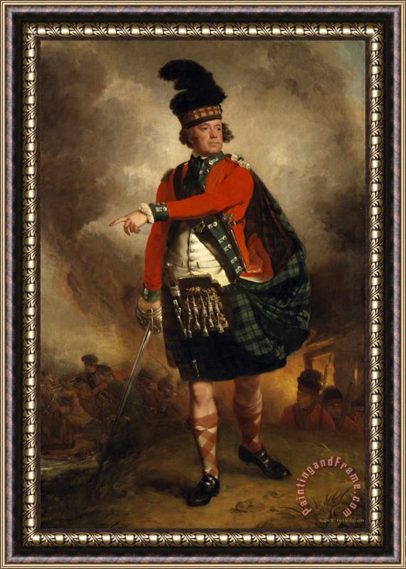 John Singleton Copley Hugh Montgomerie, 12th Earl of Eglinton, 1739 Framed Painting