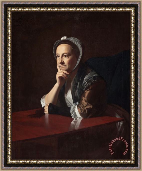 John Singleton Copley Mrs Humphrey Devereux Framed Painting