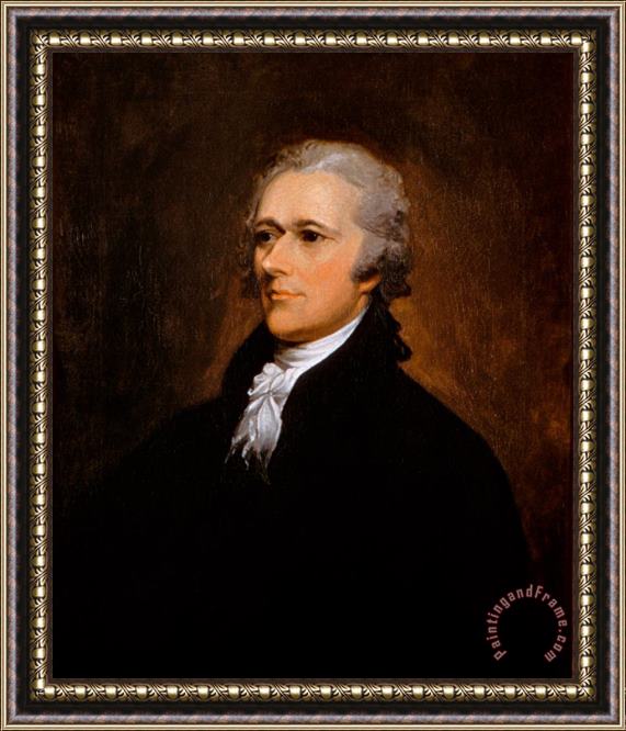 John Trumbull Alexander Hamilton Framed Print