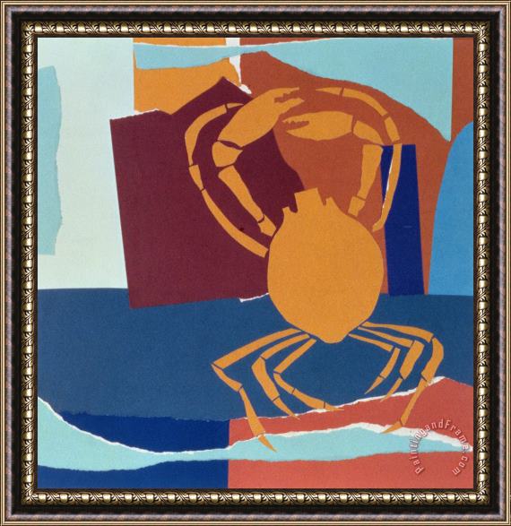 John Wallington Spider Crab Framed Painting