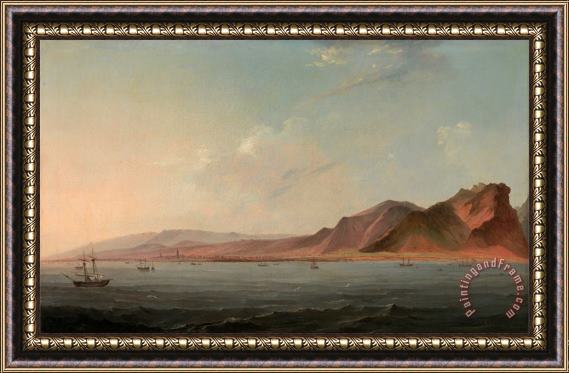 John Webber View of Santa Cruz, Tenerife Framed Print