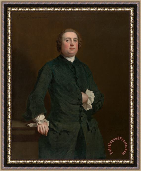 Joseph Highmore Charles Penruddocke Framed Painting