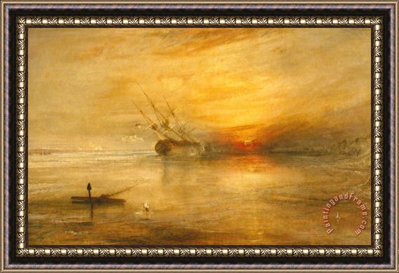Joseph Mallord William Turner Fort Vimieux Framed Painting