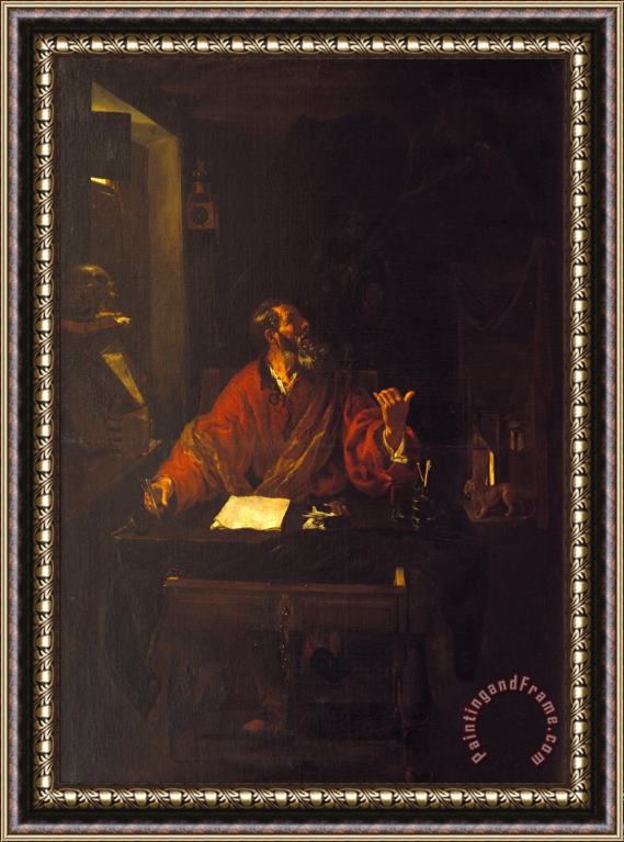Juan Ribalta Saint Jerome Framed Painting