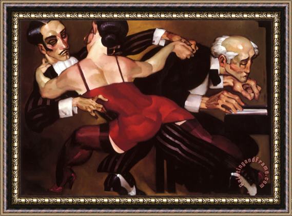 Juarez Machado The Last Tango Framed Painting