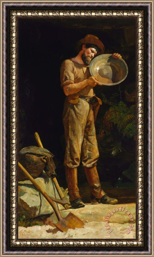 Julian Ashton The Prospector Framed Painting