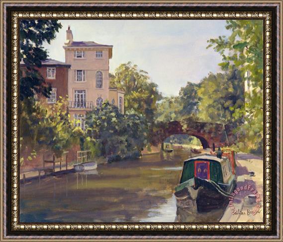Julian Barrow Regent S Park Canal Framed Print