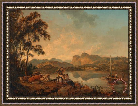 Julius Caesar Ibbetson Langdale Pikes From Lowood Framed Painting