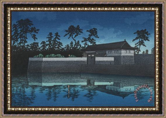 Kawase Hasui Sakurada Gate, Imperial Palace, Tokyo (sakurada Mon) Framed Print