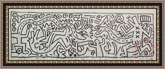 Keith Haring Pop Shop 6 Framed Print