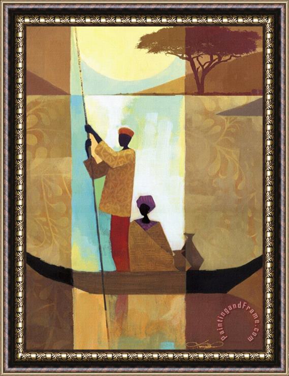 Keith Mallett On The River II Framed Painting