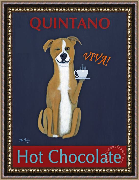 Ken Bailey Quintano Hot Chocolate Framed Print