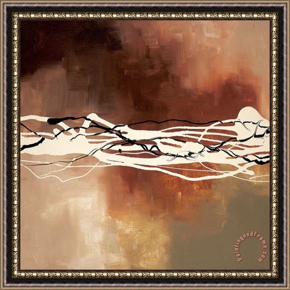 laurie maitland Copper Melody I Framed Painting