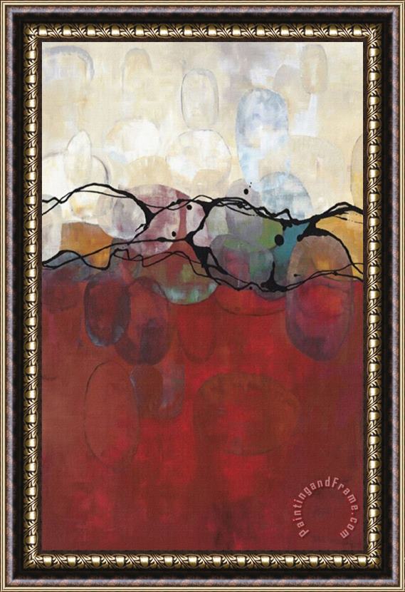 laurie maitland Retro Jewels II Framed Painting