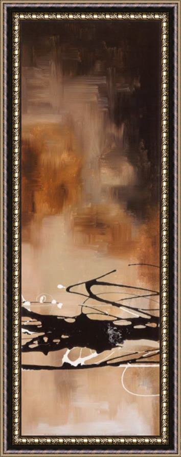 laurie maitland Tobacco And Chocolate I Framed Painting