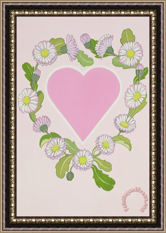 Lavinia Hamer Daisy Valentine Framed Painting