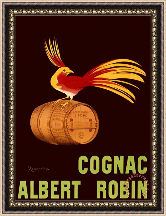 Leonetto Cappiello Albert Robin Cognac Framed Painting