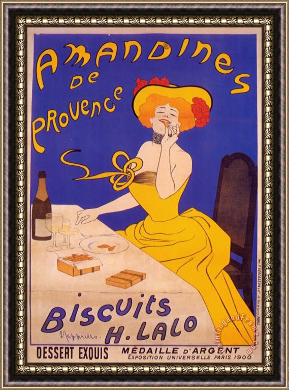 Leonetto Cappiello Amandines De Provence Framed Painting