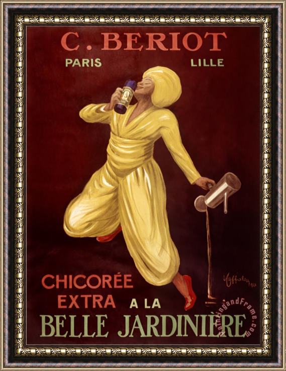 Leonetto Cappiello Belle Jardiniere Framed Painting