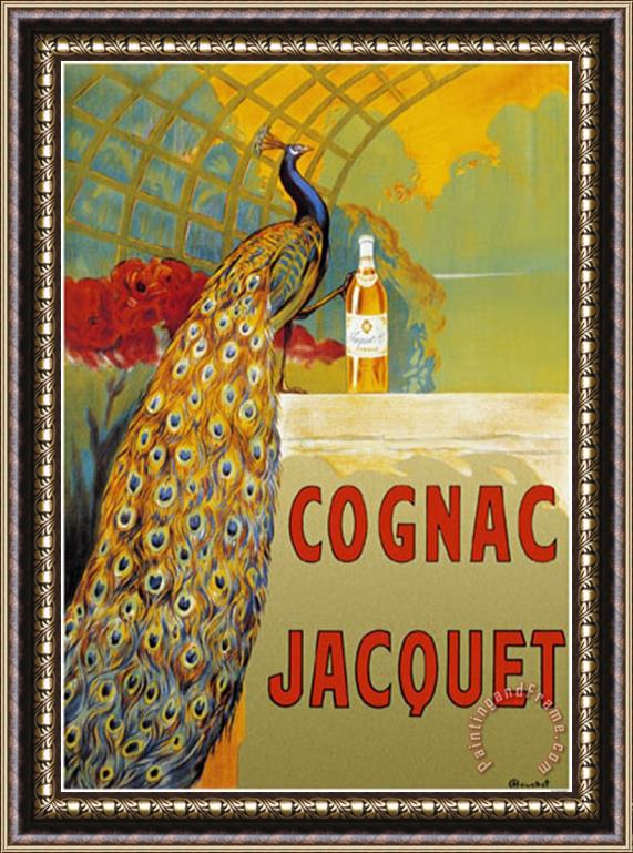 Leonetto Cappiello Cognac Jacquet Framed Painting