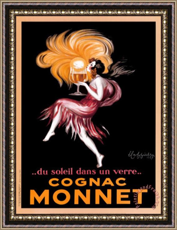 Leonetto Cappiello Cognac Monnet C 1927 Framed Print