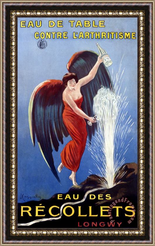 Leonetto Cappiello Eau Des Recollets Framed Painting