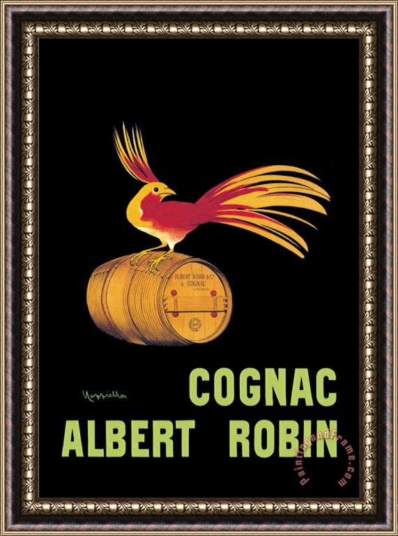 Leonetto Cappiello Les Cognac Albert Robin Framed Painting
