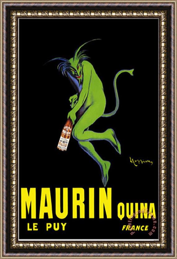 Leonetto Cappiello Maurin Framed Painting