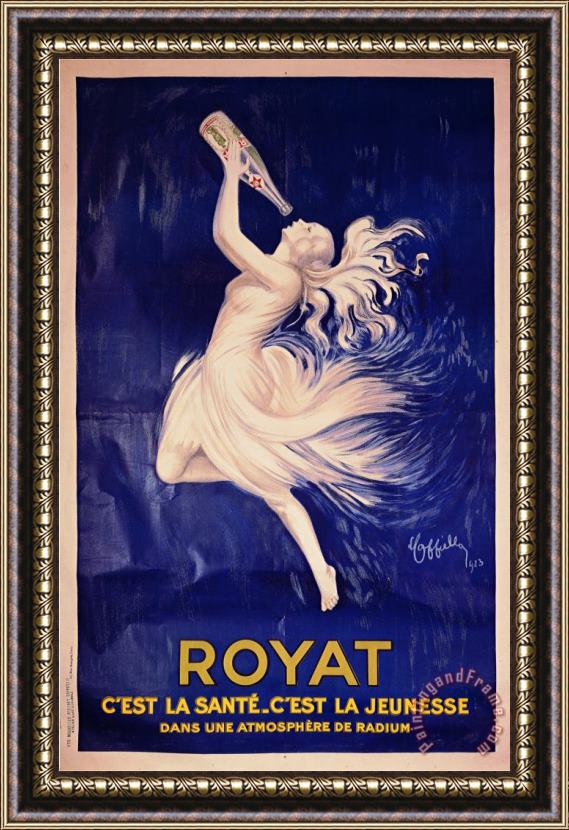Leonetto Cappiello Royat Framed Painting