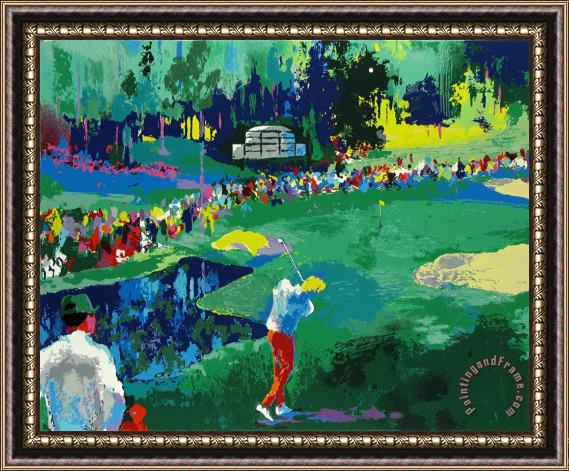 Leroy Neiman Big Time Golf Suite Framed Painting
