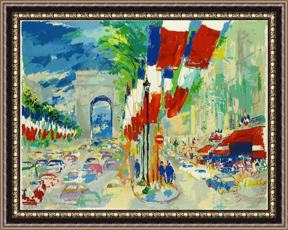 Leroy Neiman July 14th Framed Painting