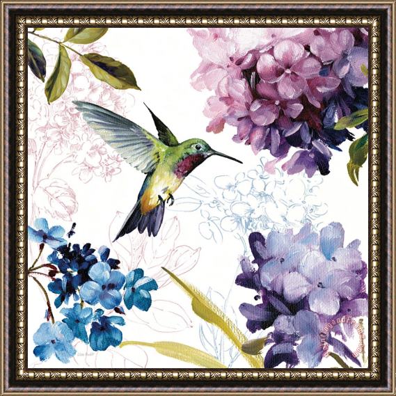 Lisa Audit Spring Nectar Square II Framed Print