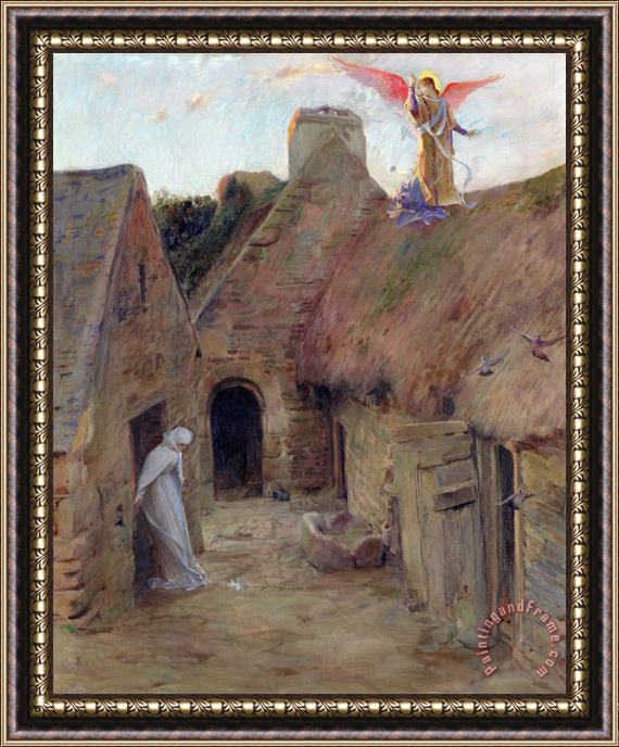 Luc Oliver Merson The Annunciation Framed Painting
