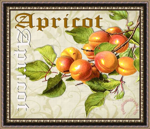 Lynell Withers Apricot Framed Painting