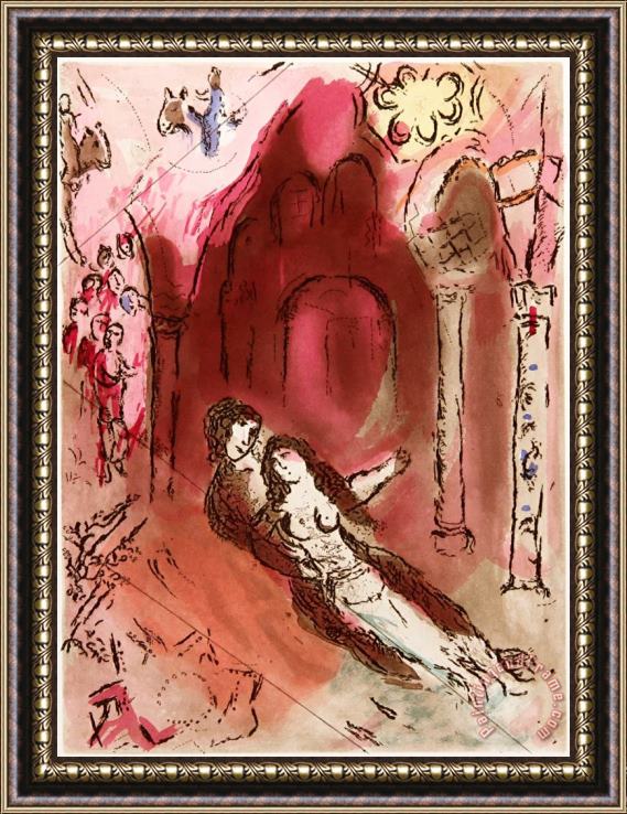 Marc Chagall Granada Framed Painting