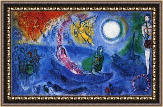Marc Chagall The Concert 1957 Framed Print