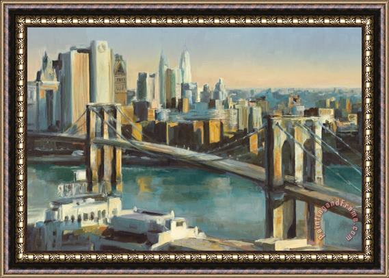 Marilyn Hageman Into Manhattan Framed Painting