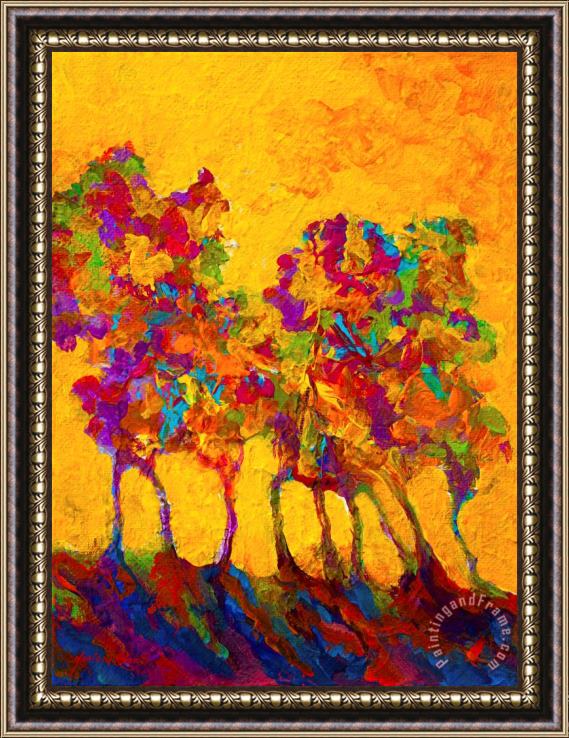 Marion Rose Abstract Landscape 3 Framed Painting