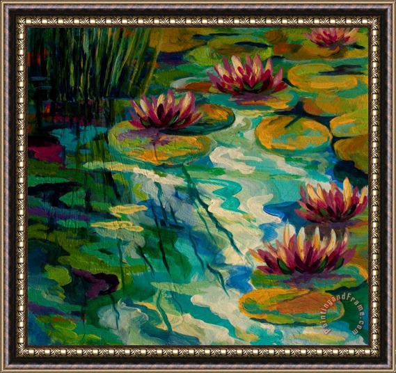 Marion Rose Lily Pond II Framed Print