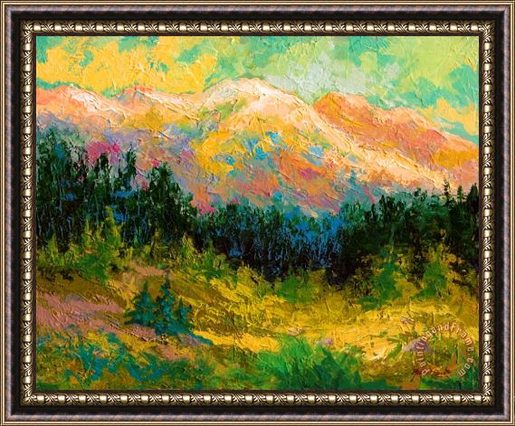Marion Rose Summer High Country Framed Painting