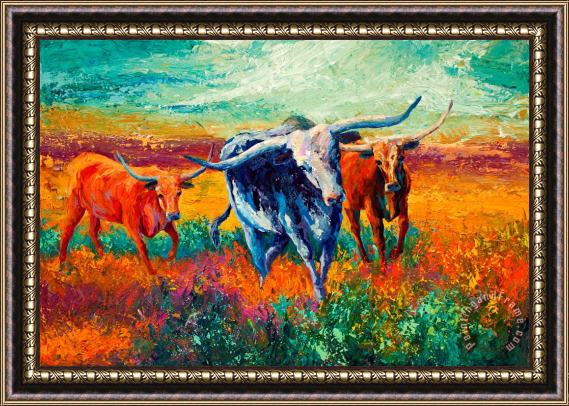 Marion Rose When The Cows Come Home Framed Painting