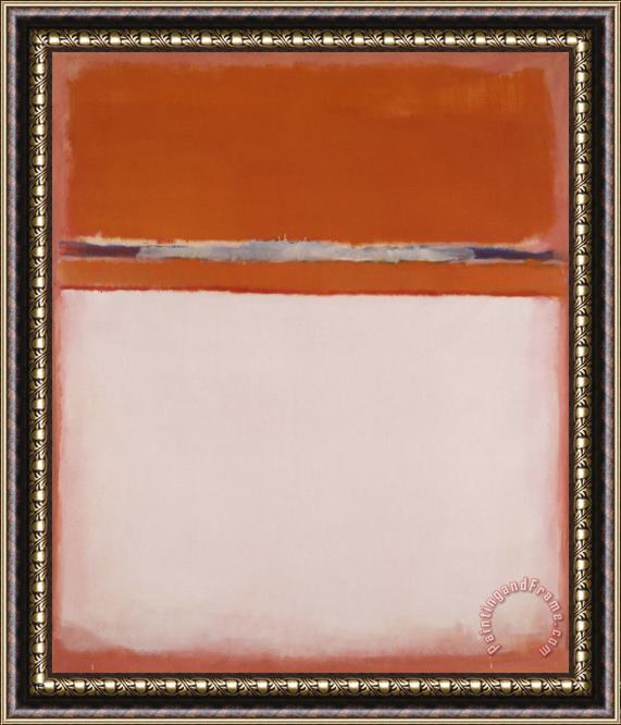 Mark Rothko Number 18, 1951 Framed Painting