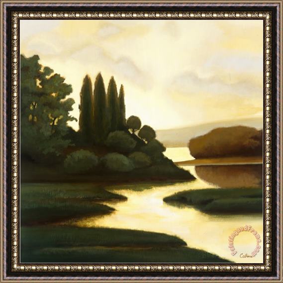 Mary Calkins Serenity II Framed Painting
