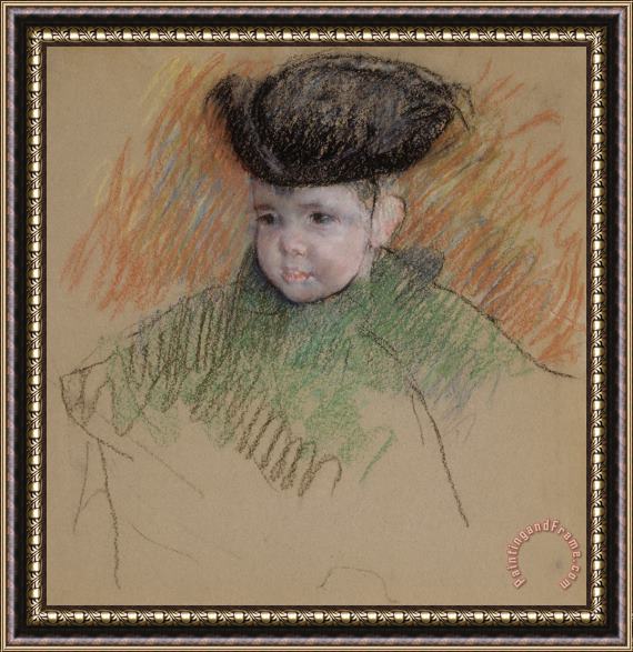 Mary Cassatt Portrait of Master Hammond Framed Painting