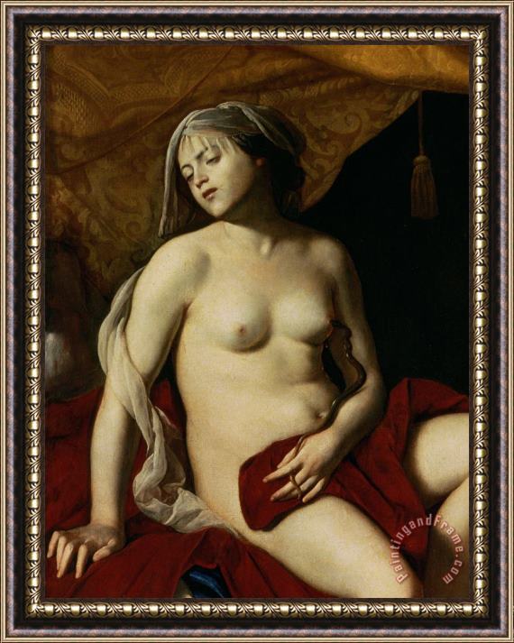 Massimo Stanzione Cleopatra Framed Painting