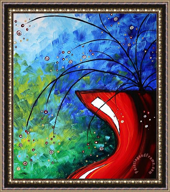 Megan Aroon Duncanson Potted Dreams Framed Painting