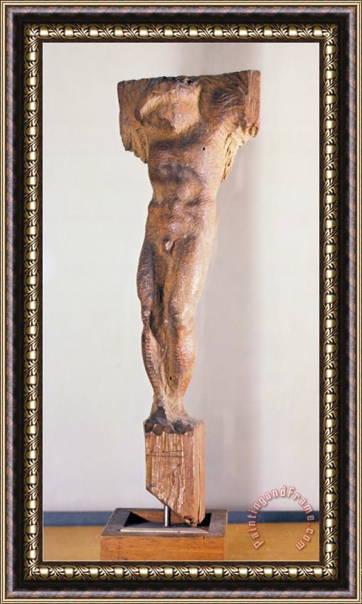 Michelangelo Buonarroti Crucifixion Framed Print